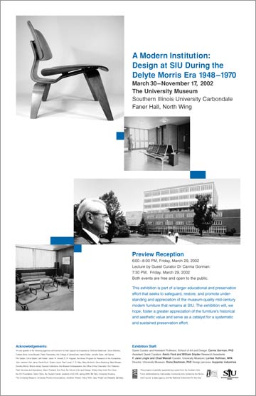 A Modern Institution Exhibition Poster