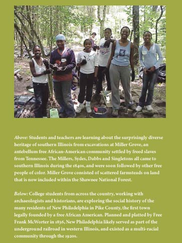 Illinois Archaeology Awareness Poster Close Up